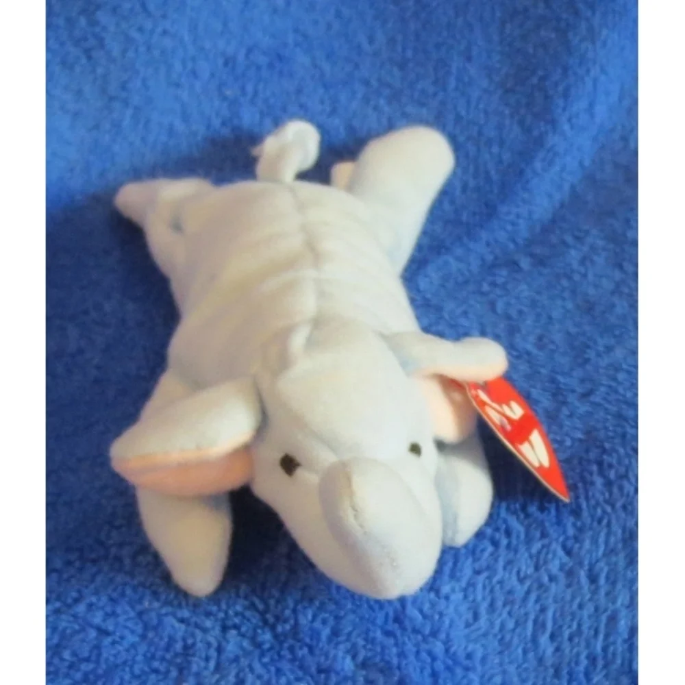 Mcdonald's Ty Teenie Beanie Peanut the Elephant 1998 NO BAG